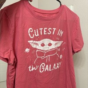 Star Wars Pink 'Cutest in the Galaxy' Woman’s Fit Tee